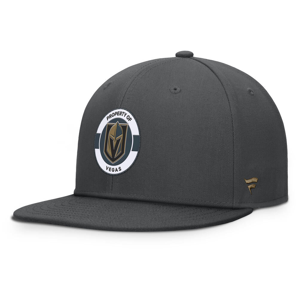 Vegas Golden Knights Adjustable Flat Brim Train Cap