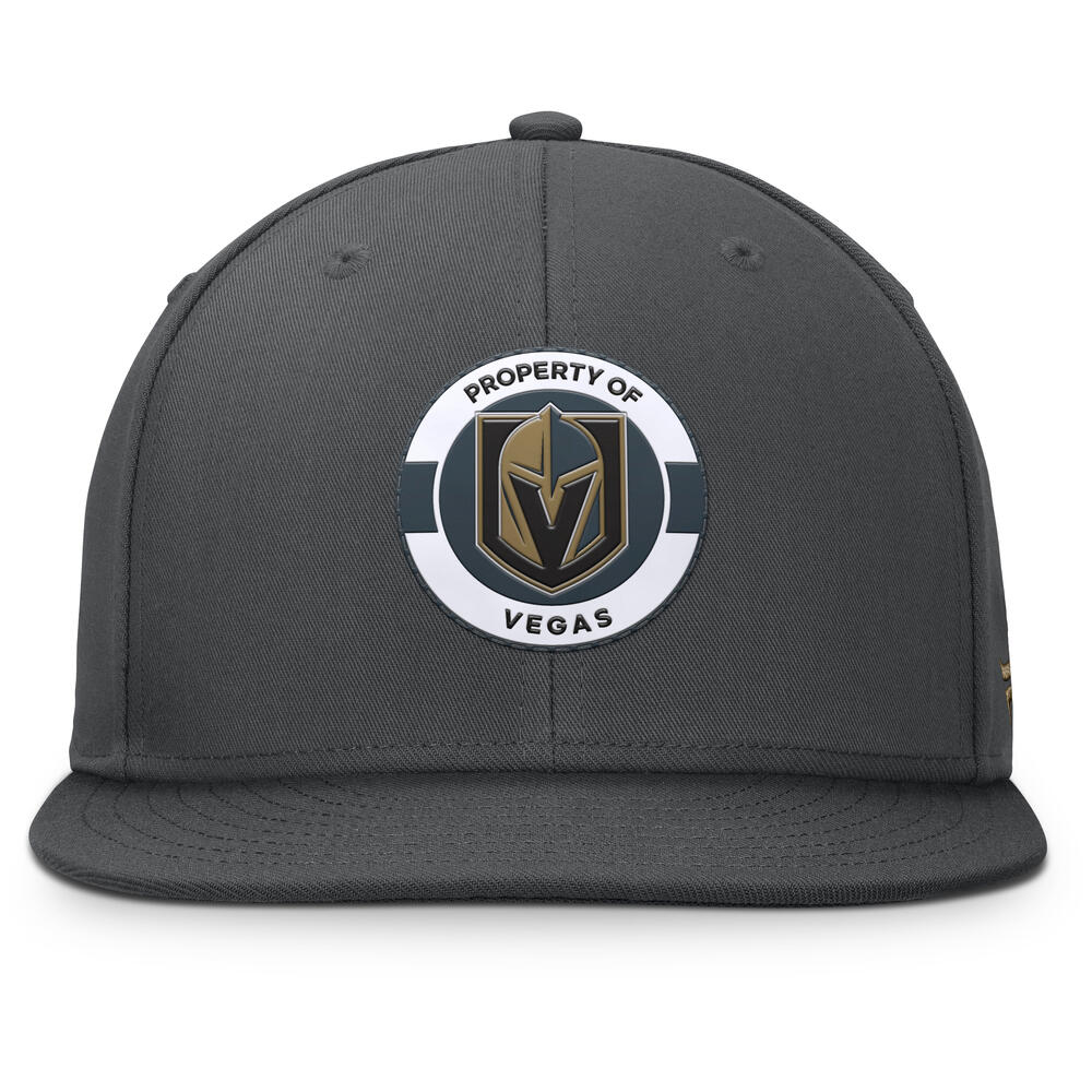 Vegas Golden Knights Adjustable Flat Brim Train Cap