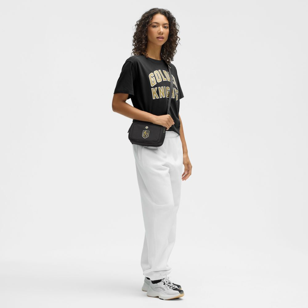 lululemon camera bag black and gold Vegas Golden Knights Crossbody Vegas Team Store The lightweight design and adjustable strap provide all Crossbody Camera Bag 2L *Logo