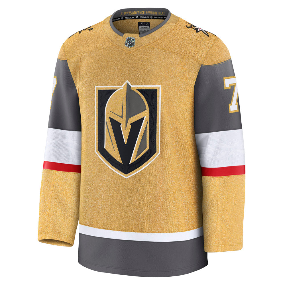 Vegas Golden Knights Fanatics Premium Stitched Alex Pietrangelo Jersey