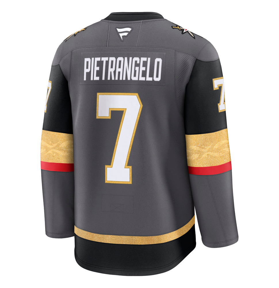 Vegas Golden Knights Fanatics Premium Pressed Alex Pietrangelo Jersey