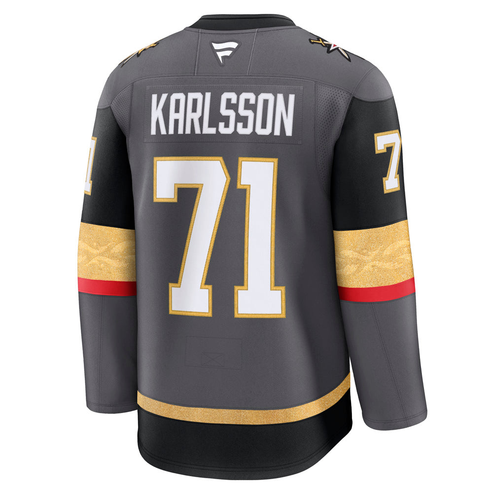 Vegas Golden Knights Fanatics Premium Pressed William Karlsson Jersey