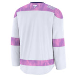 Vegas Golden Knights Fanatics Hockey Fights Cancer Practice Jersey