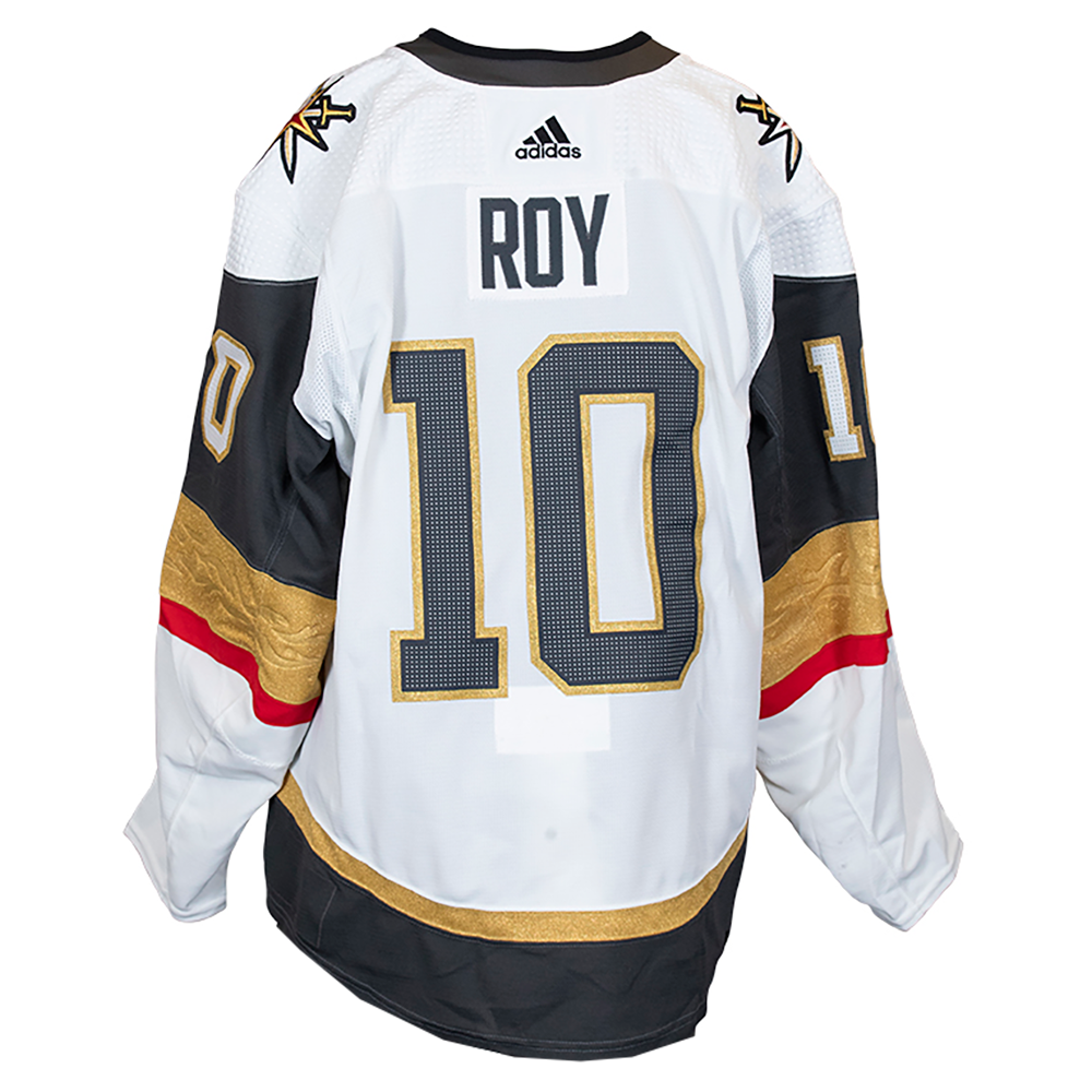 #10 Nicolas Roy Game-Worn Stanley Cup Final Away Jersey