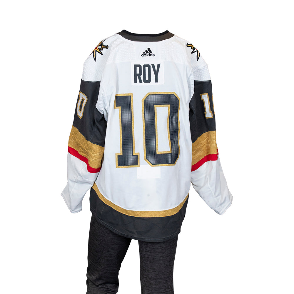 #10 Nicolas Roy Game-Worn Stanley Cup Final Away Jersey