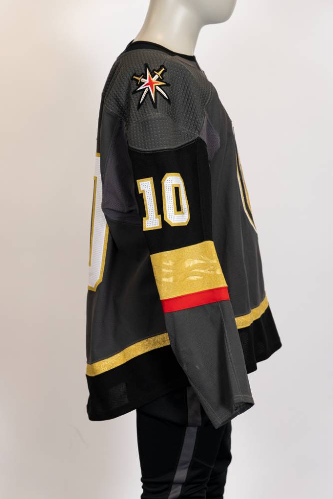 Game-Worn:#10 Charles Antoine Roy Gray Jersey 2019/20 Set 1-17763