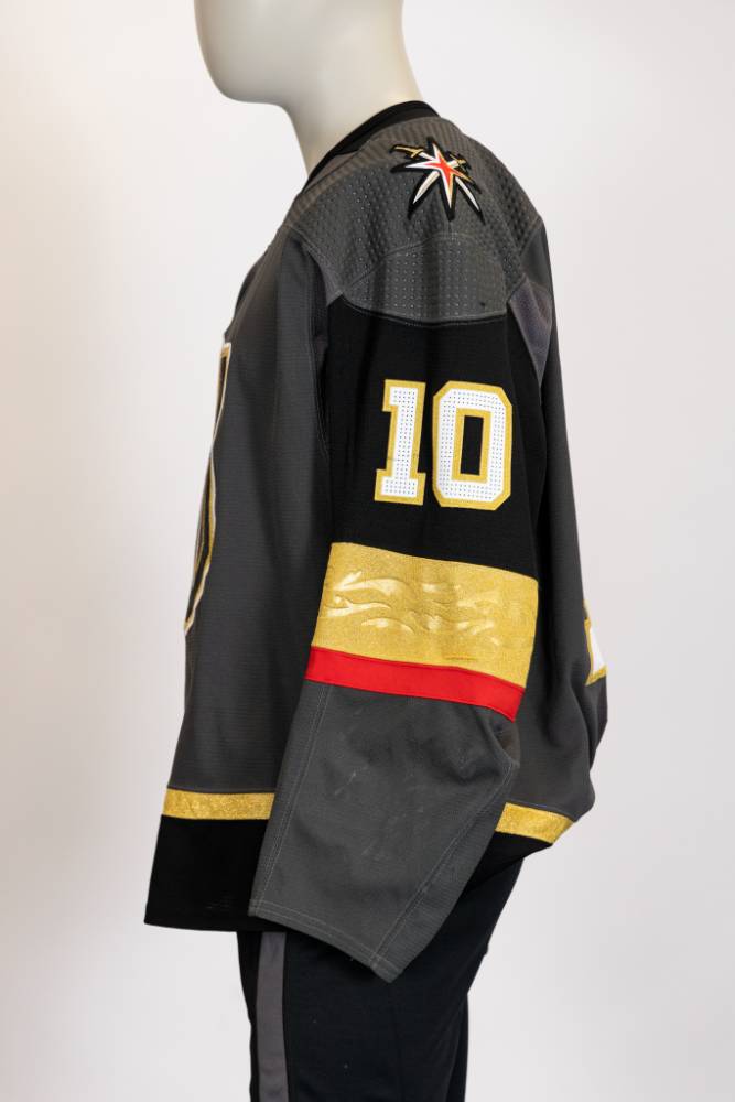 Game-Worn:#10 Charles Antoine Roy Gray Jersey 2019/20 Set 1-17763