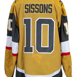 Game-Worn: #10 Colton Sissons 2026 SCF Gold Set 2 Jersey - 21888