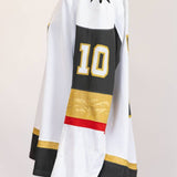 Game-Worn:#10 Nicolas Roy White Jersey 2022/23 Playoffs-SC256