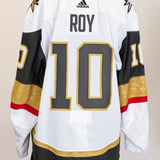 Game-Worn:#10 Nicolas Roy White Jersey 2022/23 Playoffs-SC256