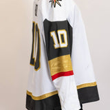 Game-Worn:#10 Nicolas Roy White Jersey 2022/23 Playoffs-SC256