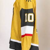 Game-Worn:#10 Nicolas Roy Gold Jersey 2023/24 Playoffs-16831