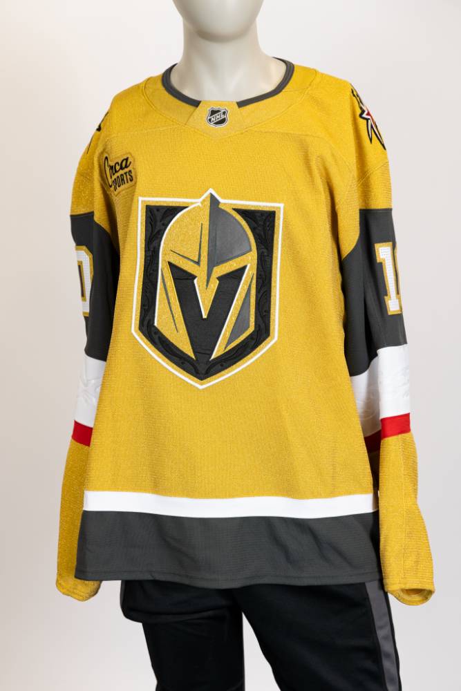 Game-Issued:#10 Nicolas Roy Gold Jersey 2024/25 Set 4-19467