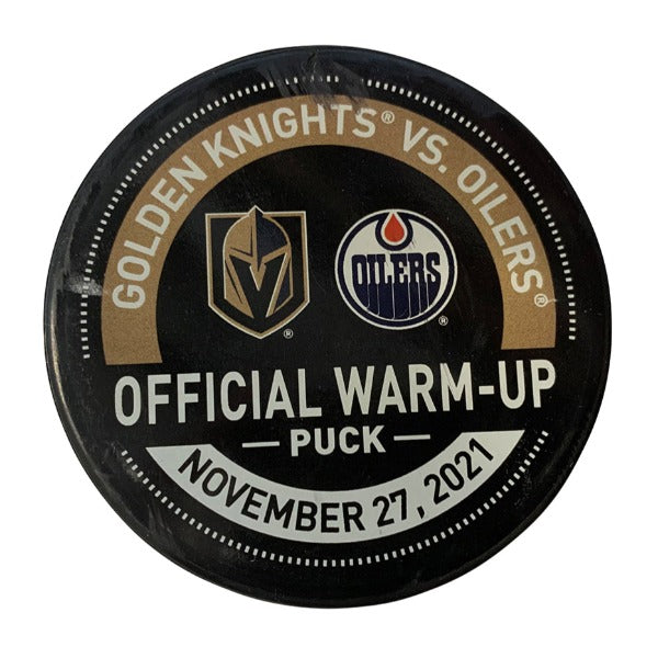 11/27/21 Edmonton Oilers vs. Vegas Golden Knights Warm-up