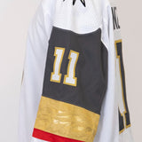 Game-Issued: #11 Curtis McKenzie White Set 1 Jersey 2019/20 Season-4793