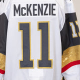 Game-Issued: #11 Curtis McKenzie White Set 1 Jersey 2019/20 Season-4793