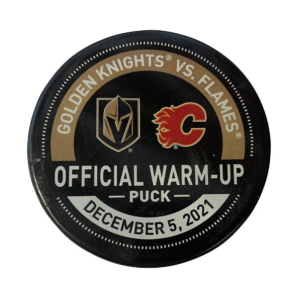 12/5/21 Calgary Flames vs. Vegas Golden Knights Warm-up