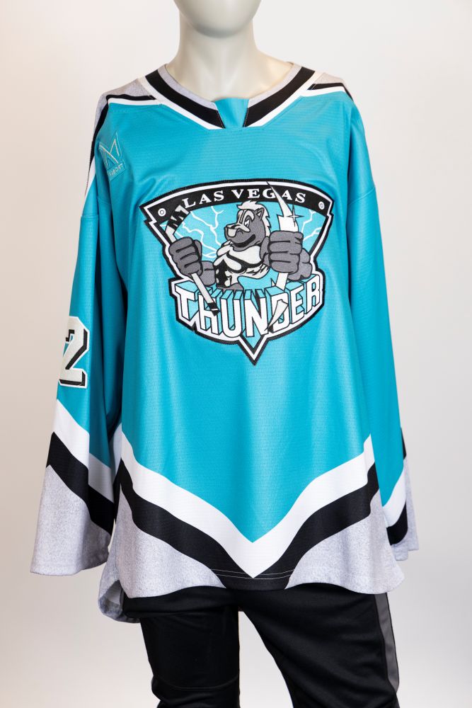 Game-Issued:#12 Jakub Brabenec Signed Thunder Knight Jersey-346