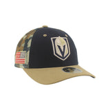 Vegas Golden Knights Military Camo Semi-Curved Cap