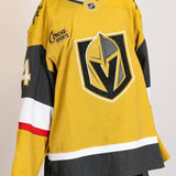 Game-Issued:#14 Nicolas Hague Gold Jersey 2024/25 Set 4-19468