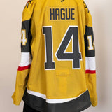 Game-Issued:#14 Nicolas Hague Gold Jersey 2024/25 Set 4-19468