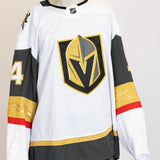 Game-Issued:#14 Nicolas Hague White Jersey 2024/25 Set 4-19440