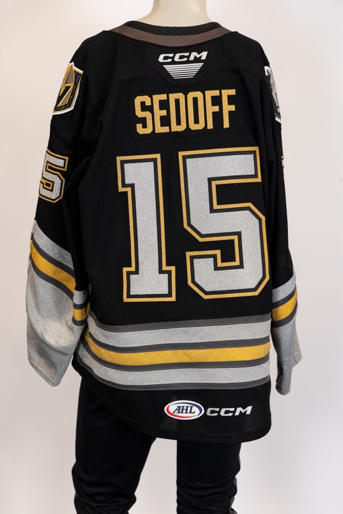 Game-Worn:#15 Christoffer Sedoff House Henderson Jersey-459