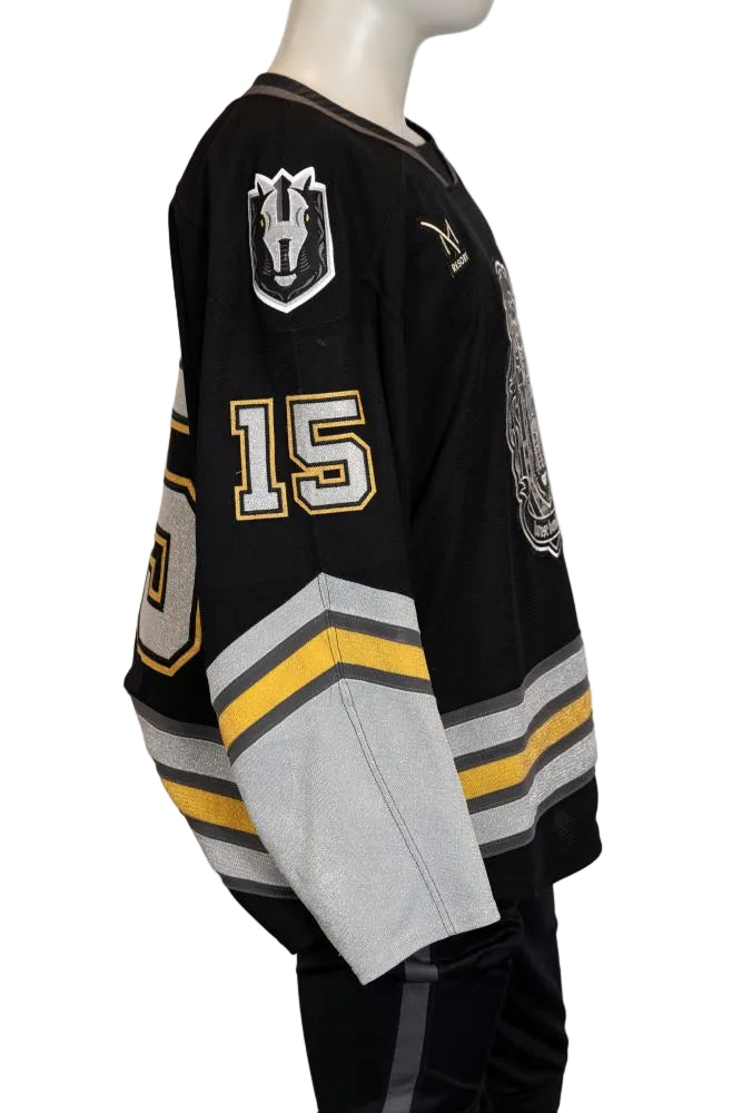 Game-Worn:#15 Christoffer Sedoff House Henderson Jersey-459