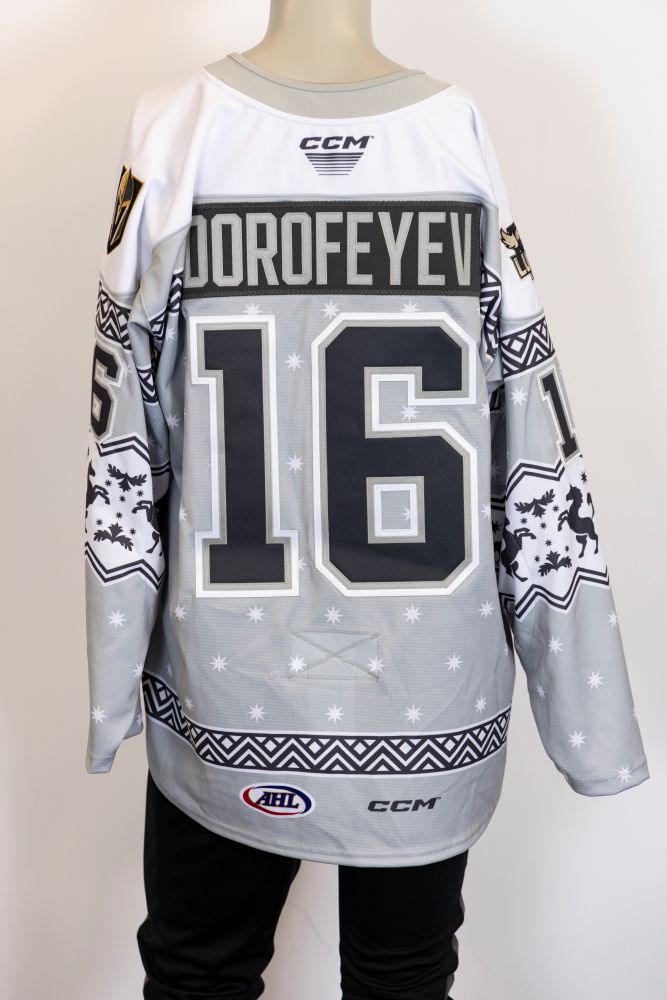 Game-Issued:#16 Pavel Dorofeyev Lucky Launch Jersey-555