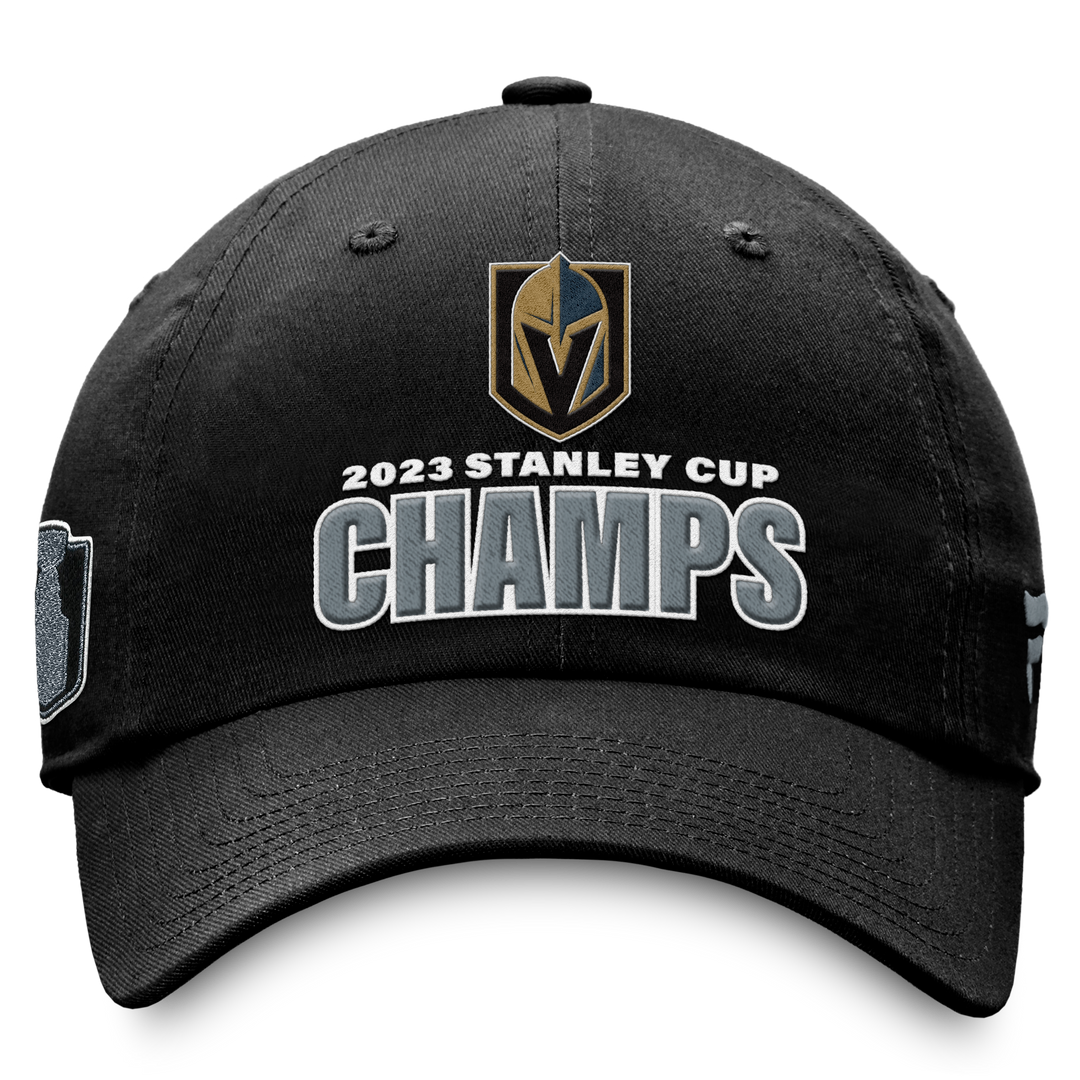 Vegas Golden Knights Stanley Cup Champs Adjustable Black Hat