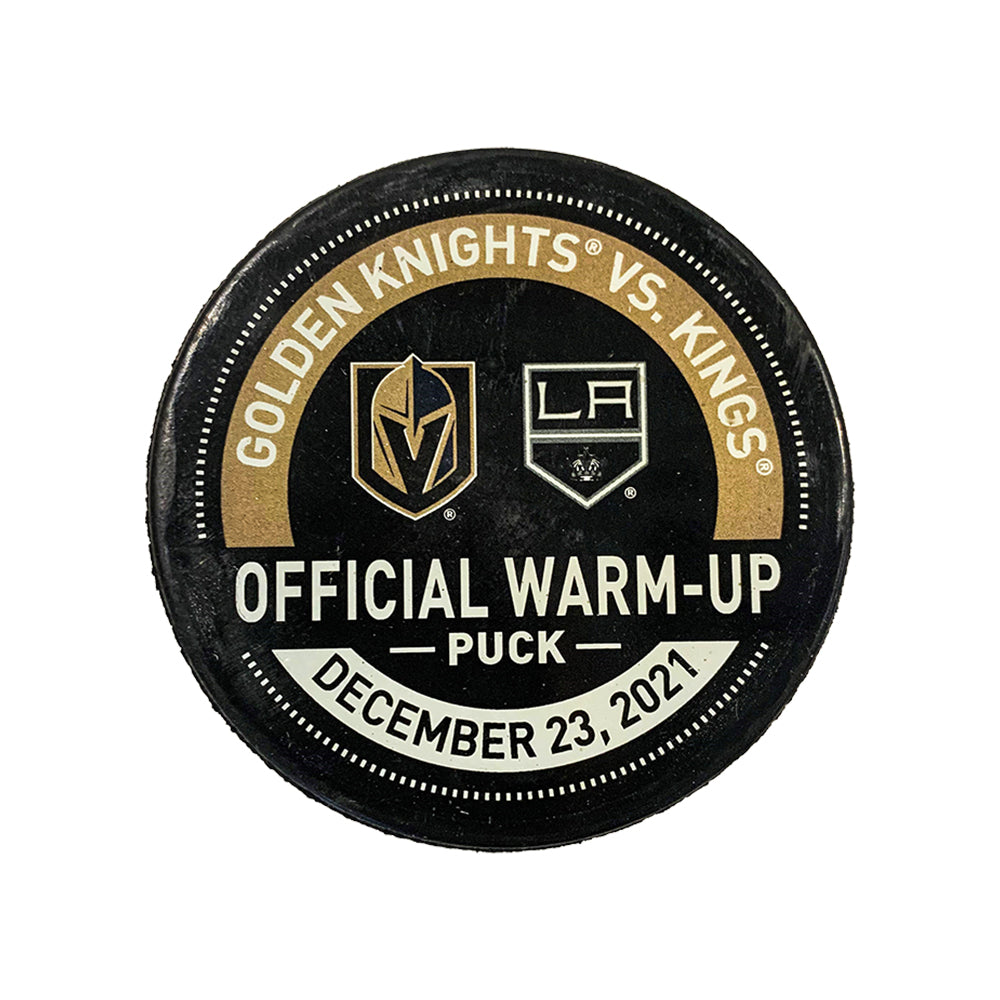 2/18/22 LAK vs. VGK Warm-up Puck (Rescheduled Game) - Puck