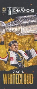 #2 Zach Whitecloud Stanley Cup Championship Banner - Banner