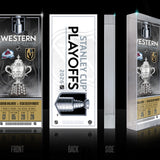 Vegas Golden Knights vs. Colorado Avalanche 2026 Western Conference Final Commemorative Ticket Acrylic Block Art