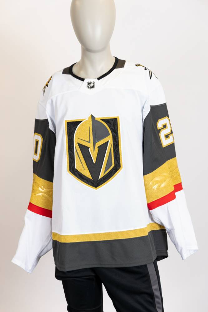Game-Issued:#20 Brandon Saad White Jersey 2024/25 Set 4-19445