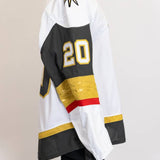 Game-Issued:#20 Brandon Saad White Jersey 2024/25 Set 4-19445