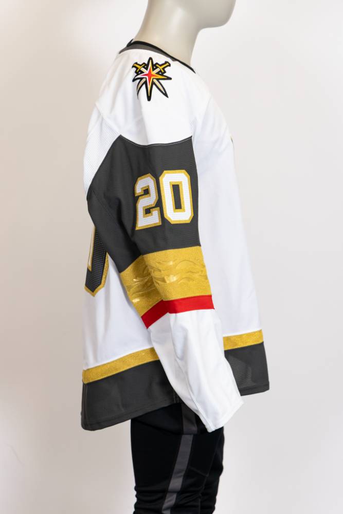 Game-Issued:#20 Brandon Saad White Jersey 2024/25 Set 4-19445