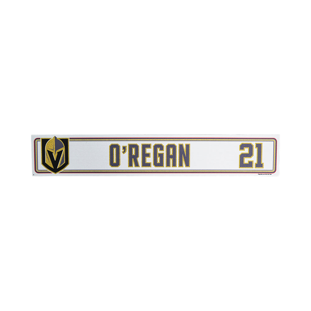 #21 Danny O’Regan Locker Nameplate - 911135 - Nameplate