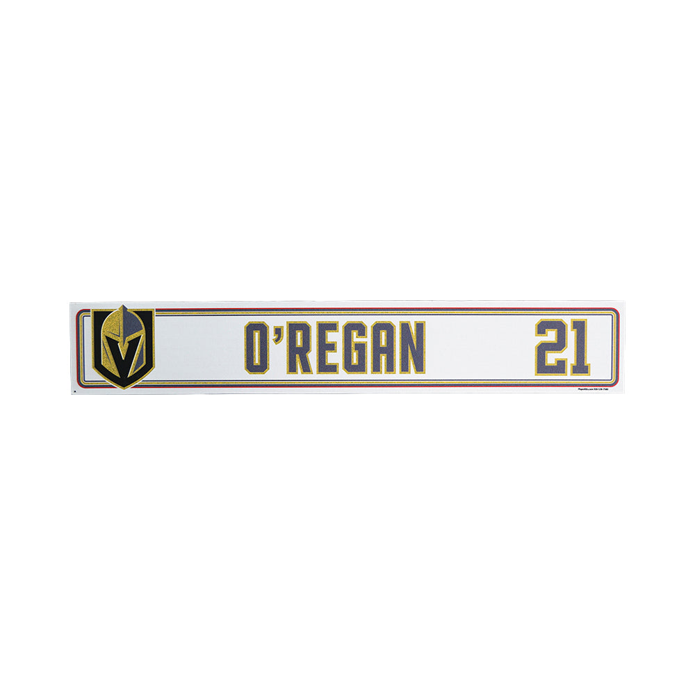 #21 Danny O’Regan Locker Nameplate - 911136 - Nameplate