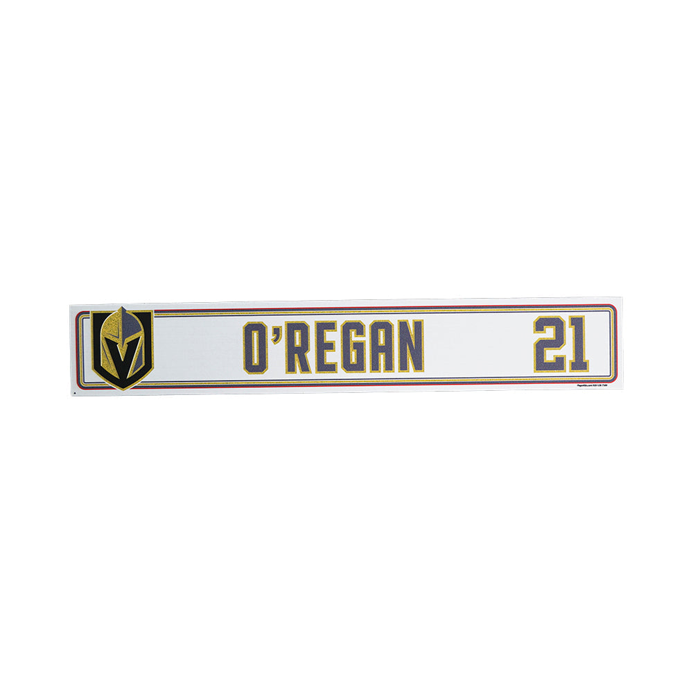 #21 Danny O’Regan Locker Nameplate - 911174 - Nameplate