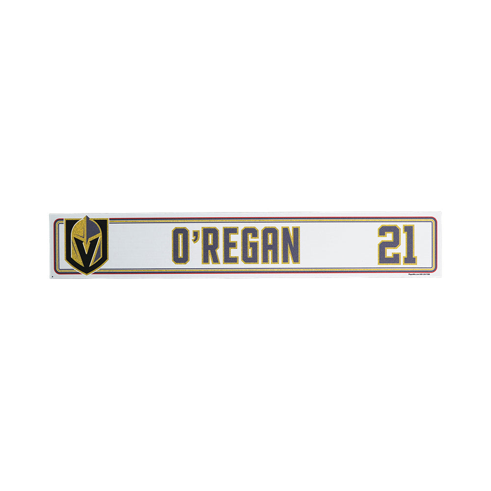 #21 Danny O’Regan Locker Nameplate - 911175 - Nameplate