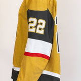 Game-Issued:#22 Cole Schwindt Gold Jersey 2024/25 Set 4-19475