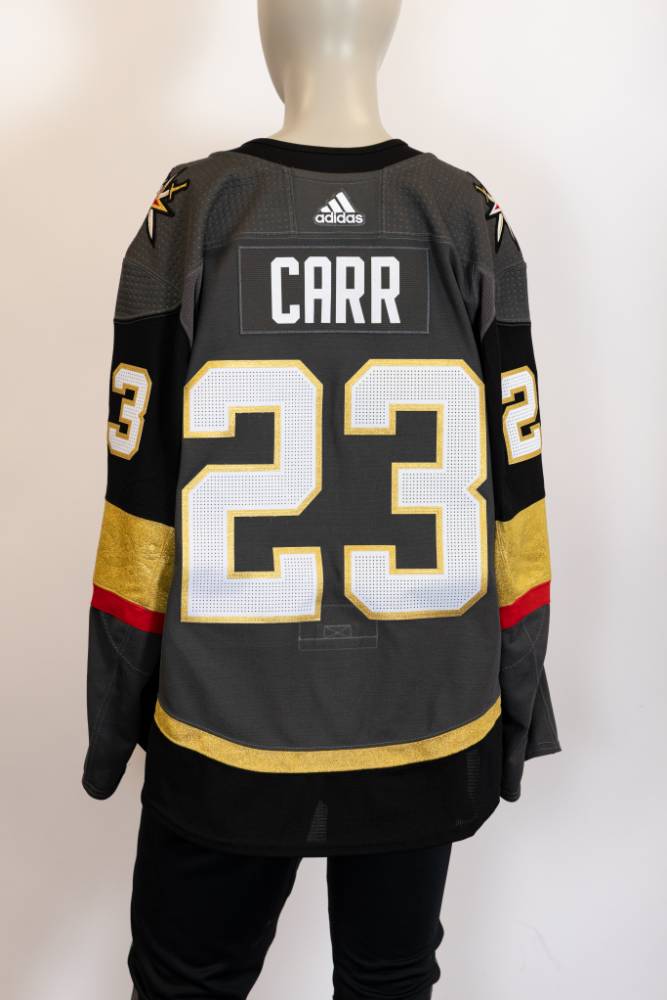#23 Daniel Carr Gray Appearance Jersey-19708