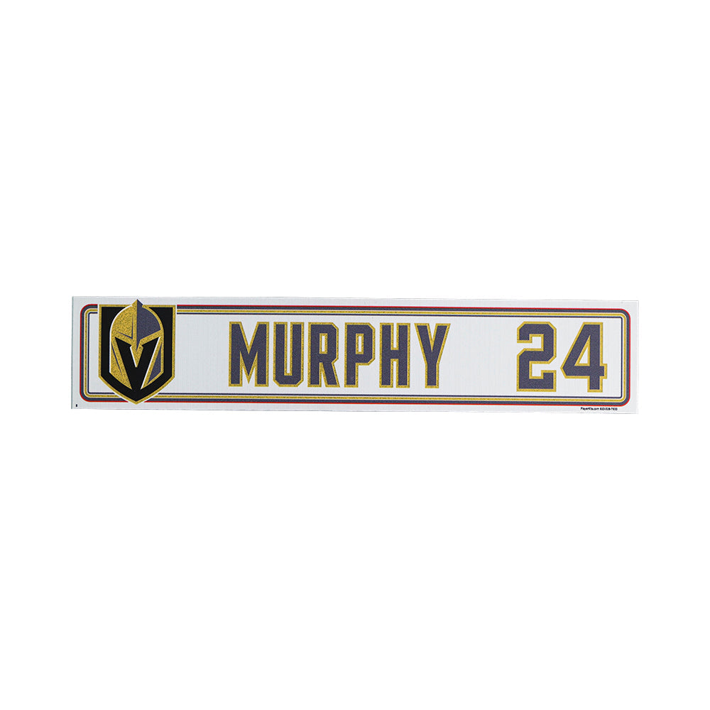 #24 Ryan Murphy Locker Nameplate - Away - 911197 - Nameplate