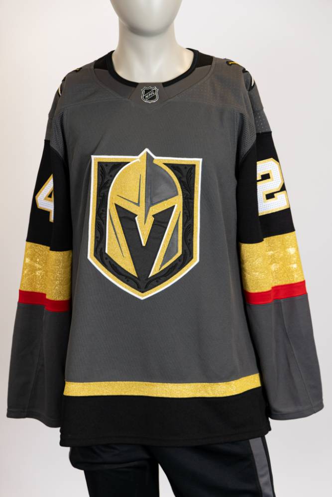 #24 Adam Brooks Gray Appearance Jersey-19709