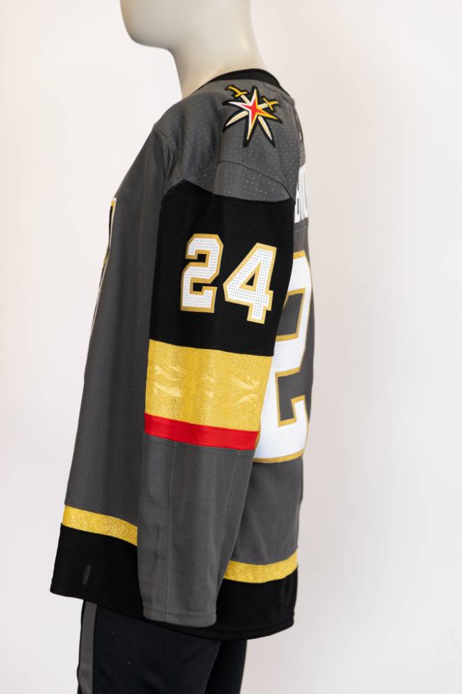 #24 Adam Brooks Gray Appearance Jersey-19709