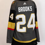 #24 Adam Brooks Gray Appearance Jersey-19709
