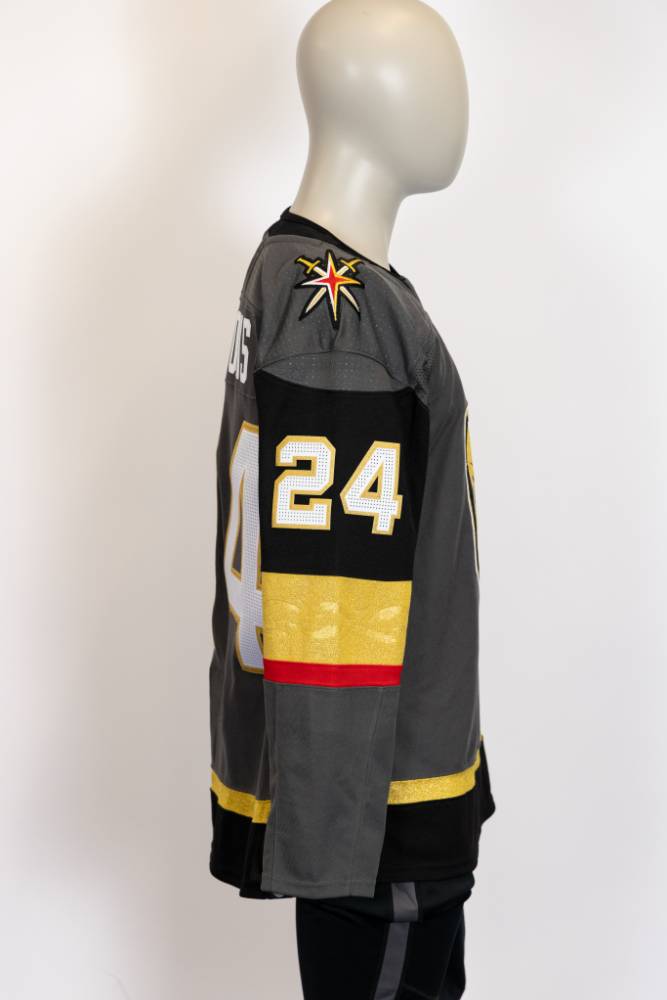 #24 Adam Brooks Gray Appearance Jersey-19709