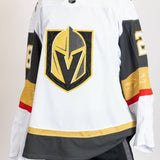 Game-Worn:#28 William Carrier White Jersey 2023/24 Playoffs-16868
