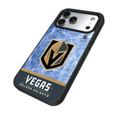 Vegas Golden Knights Ice Wordmark Bump Phone Case for Apple iPhone 17 Series