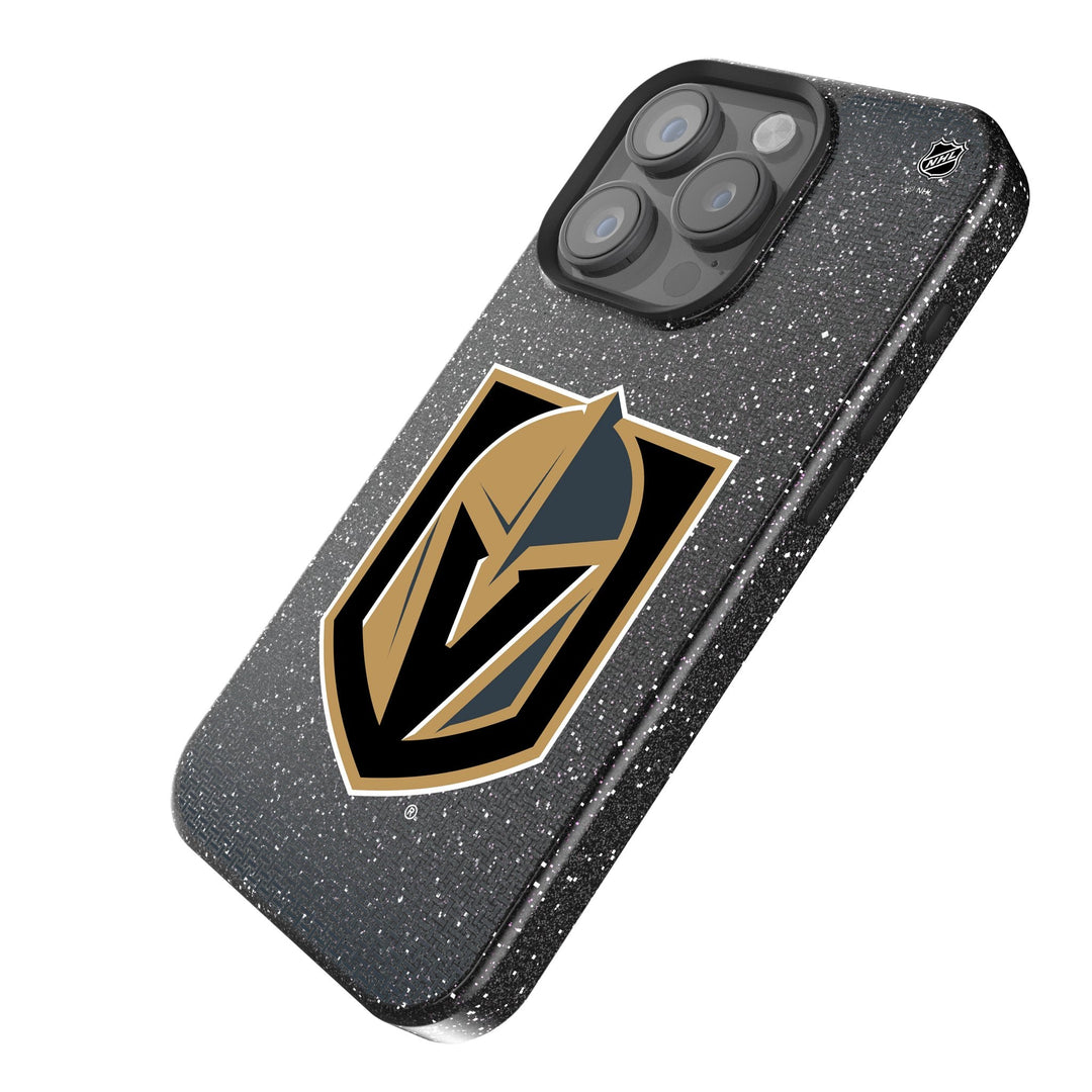 Vegas Golden Knights Linen Bling Phone Case